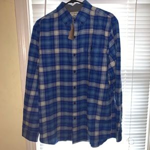 Men’s LL BEAN button up flannel
